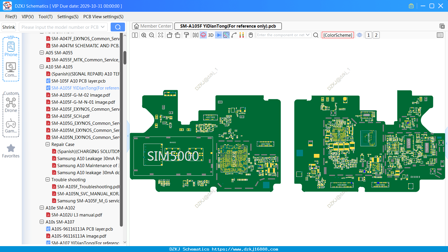 Samsung SM-A105F bitmap(For Reference Only)